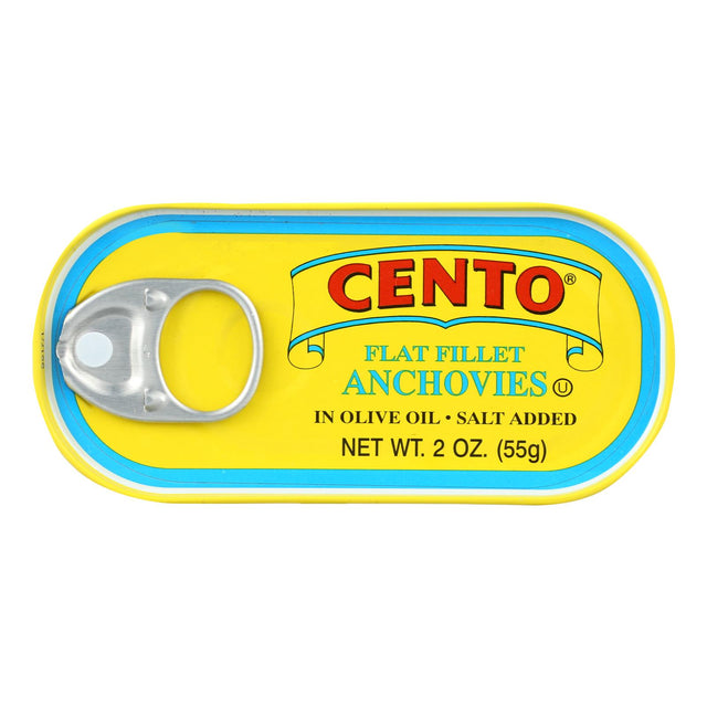 Cento Flat Anchovy 25-Pack 2 Fl Oz - Cozy Farm 