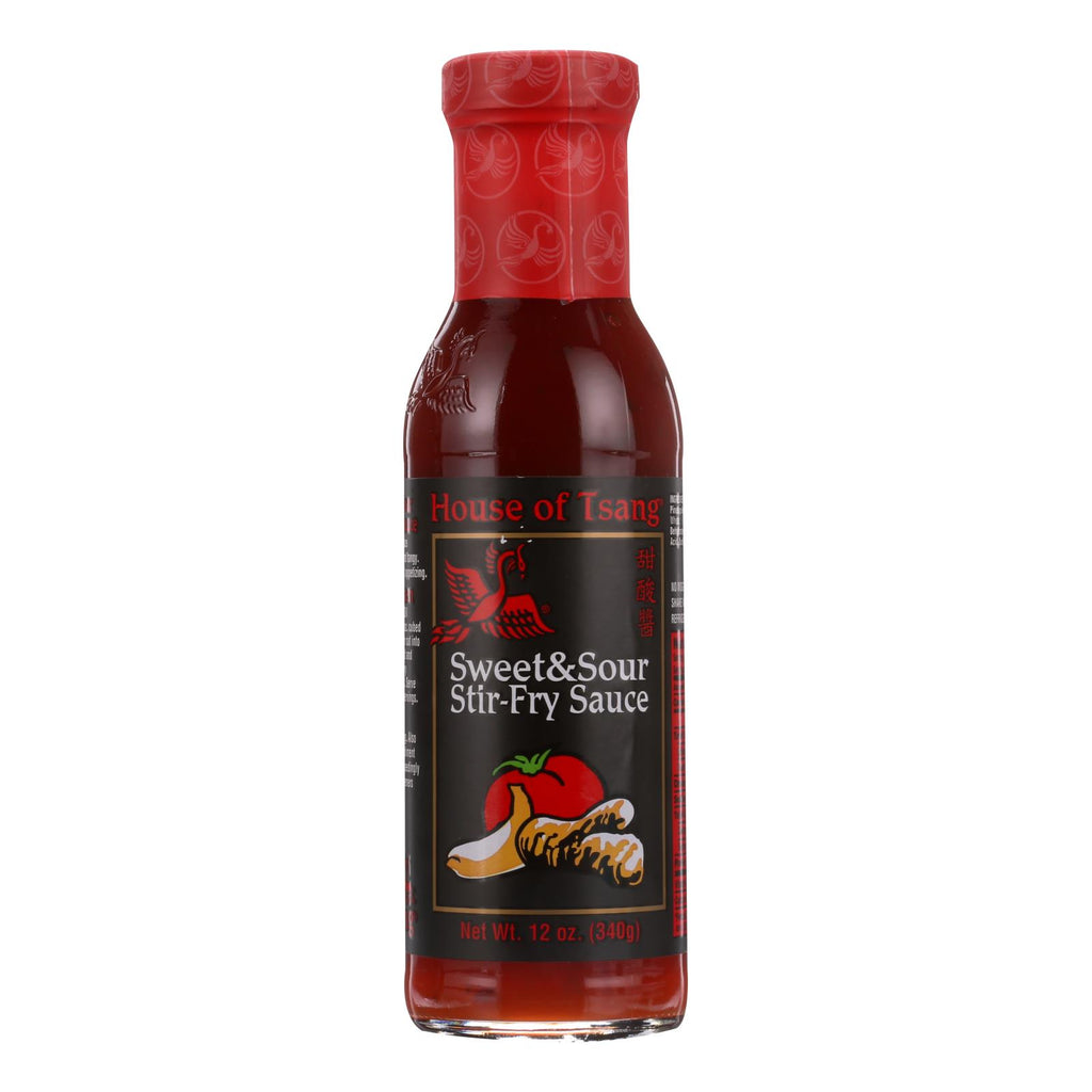 House of Tsang Sweet and Sour Stir-Fry Sauce (Pack of 6 - 12 oz) - Cozy Farm 