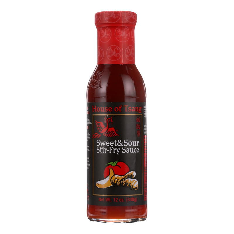 House of Tsang Authentic Sweet and Sour Sauce for Stir-Fry (Pack of 6 - 12 oz) - Cozy Farm 