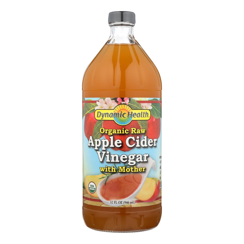 Dynamic Health Organic Apple Cider Vinegar with Mother (32 Oz.) - Cozy Farm 