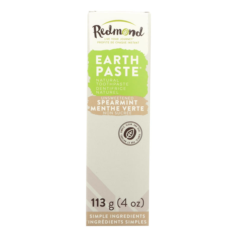 Redmond Trading Company Earthpaste Spearmint Toothpaste (Pack of 4) - Cozy Farm 