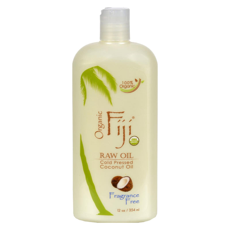 Organic Fiji Virgin Coconut Oil Fragrance-Free - 12 Fl Oz - Cozy Farm 