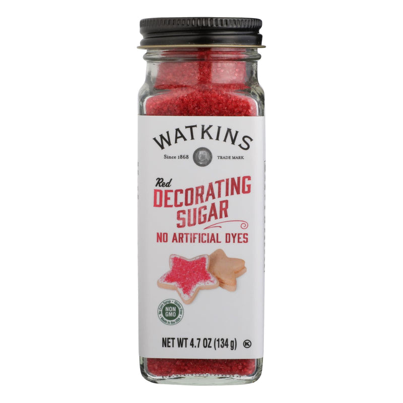 Watkins Red Decorating Sugar (3 - 4.7 Oz. Packs) - Cozy Farm 
