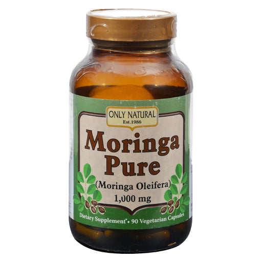 Only Natural Moringa Pure (Pack of 90 Capsules) - Cozy Farm 