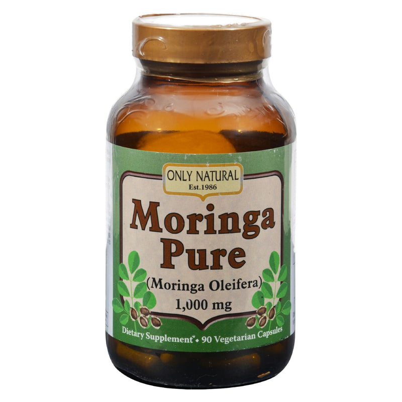 Only Natural Moringa Pure Capsules (90 Capsules) - Cozy Farm 