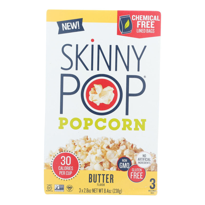 Skinnypop Micro Butter Popcorn, 2.8 Oz (Pack of 12) - Cozy Farm 