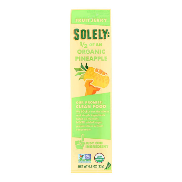 Fruity Fruit Pineapple Jerky (12-Pack, 0.8 Oz. Each) - Cozy Farm 