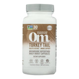 Om Mushroom Superfood Turkey Tail Mushroom Capsules, 90 Count - Cozy Farm 