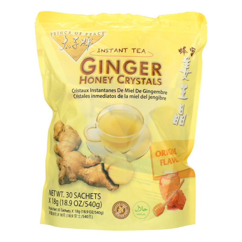 Prince Of Peace Ginger Honey Crystals (30 Count) - Cozy Farm 