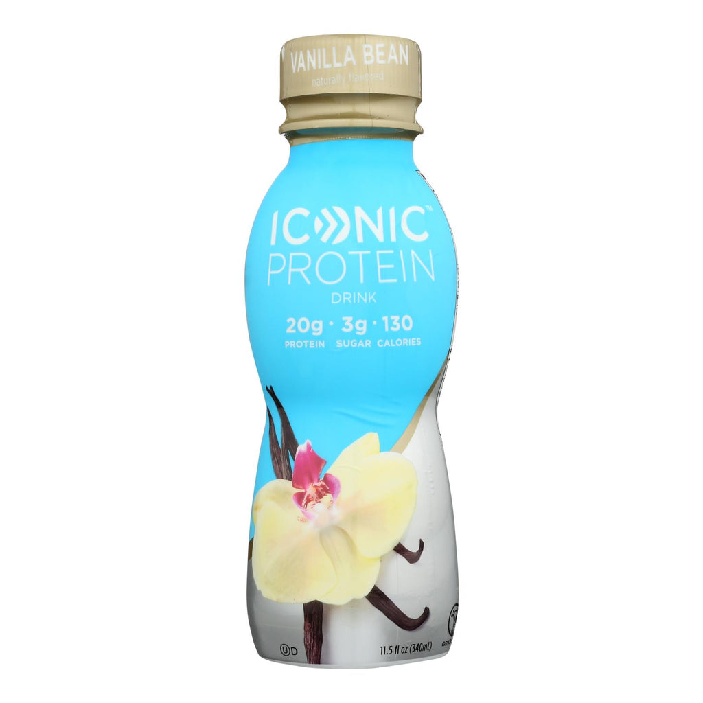 Iconic Vanilla Bean Protein Shake (Pack of 12 - 11.5 Fl Oz.) - Cozy Farm 