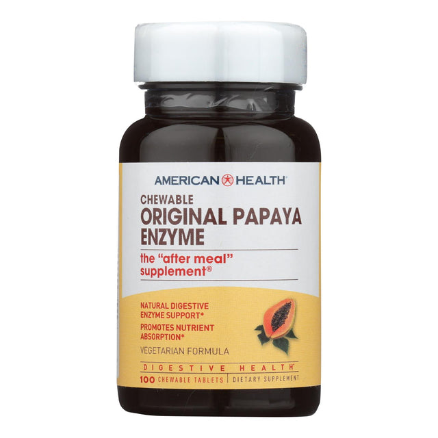 American Health Original Papaya Enzyme Tablets - Cozy Farm 