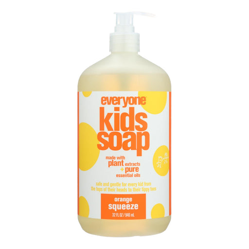 Everyone Orange Squeeze Soap for Kids - 32 Oz - Cozy Farm 
