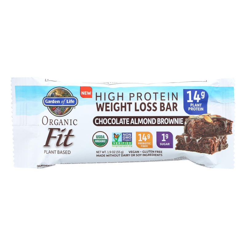 Garden Of Life Fit High Protein Bar Chocolate Almond Flavor 1.9 Oz (Pack of 12) - Cozy Farm 