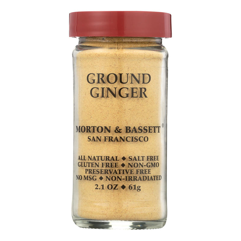 Morton and Bassett Ground Ginger (Pack of 3) - 2.1 Oz - Cozy Farm 