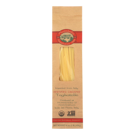 Montebello Organic Tagliatelle Pasta, 12 - 1 lb. Packages - Cozy Farm 
