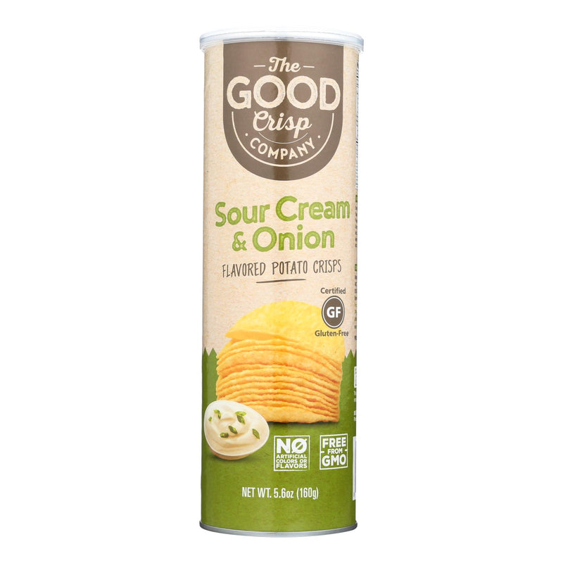 Good Crisp Sour Cream and Onion Potato Ridges (Pack of 8 - 5.6 Oz.) - Cozy Farm 