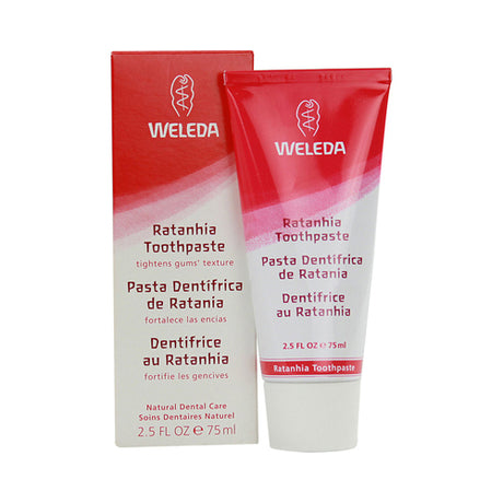 Weleda Ratanhia Toothpaste: 2.5 Fl Oz for Healthy Gums and Fresh Breath - Cozy Farm 