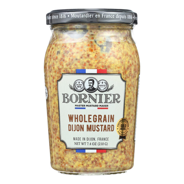 Spicy Mustard Whole Grain 6-Pack of 7.4-Ounce Bottles - Cozy Farm 
