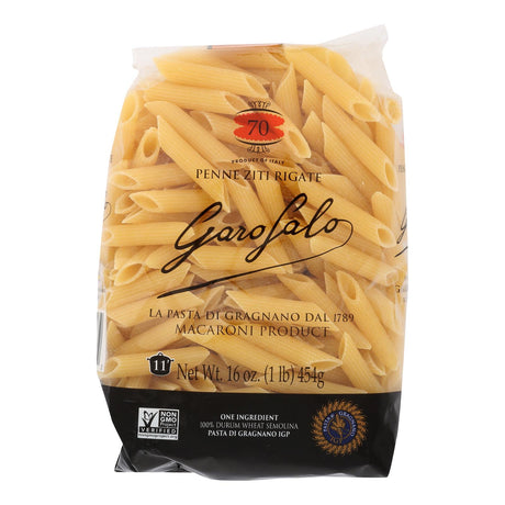 Garofalo Penne Ziti Rigate: 16 Ounce, (Pack of 12) - Cozy Farm 