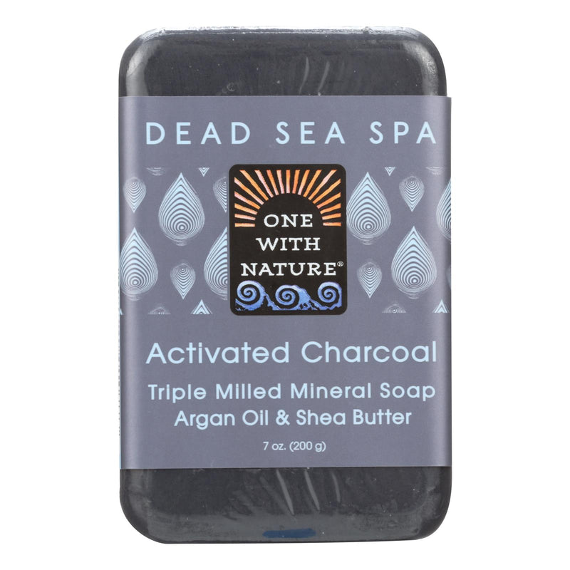 One With Nature Activated Charcoal Bar Soap for Clean, Fresh, & Healthy Skin (7 Oz.) - Cozy Farm 