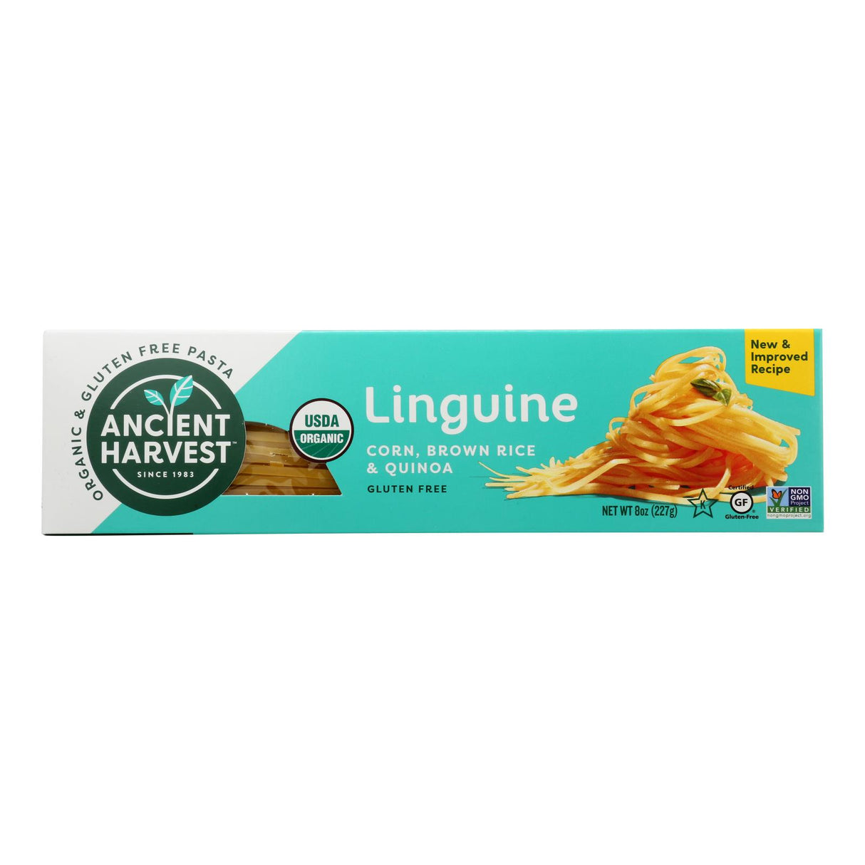 Organic Ancient Harvest Quinoa Supergrain Linguine Pasta (Pack of 12 - 8 Oz.) - Cozy Farm 