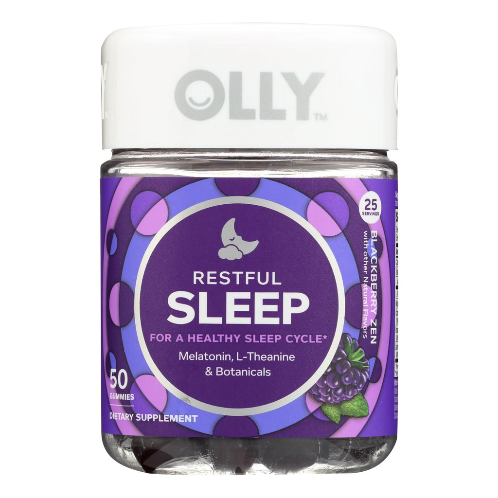 Olly Supp Restful Sleep Blackberry (Pack of 50) - Cozy Farm 