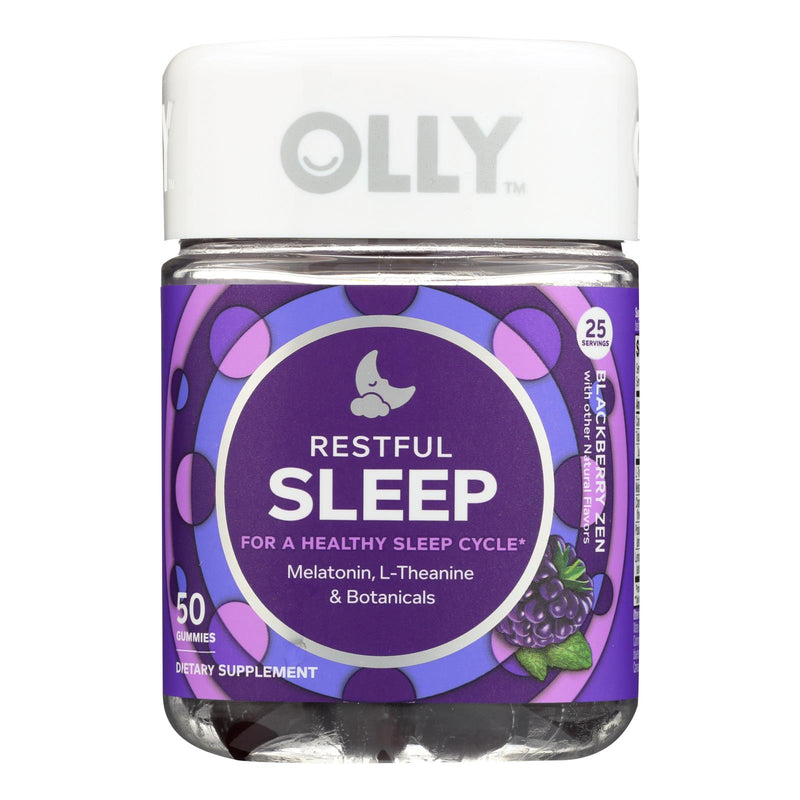 Olly Supp Restful Sleep Blackberry (50 ct) - Cozy Farm 