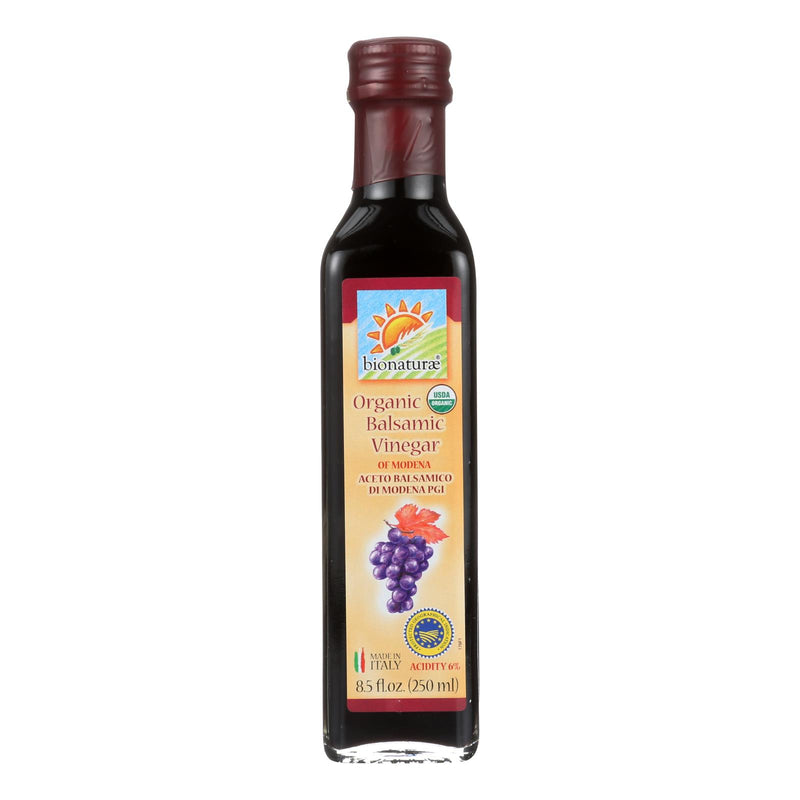 Bionaturae Gluten Free Balsamic Vinegar (Pack of 12) - 8.5 Fl Oz. - Cozy Farm 
