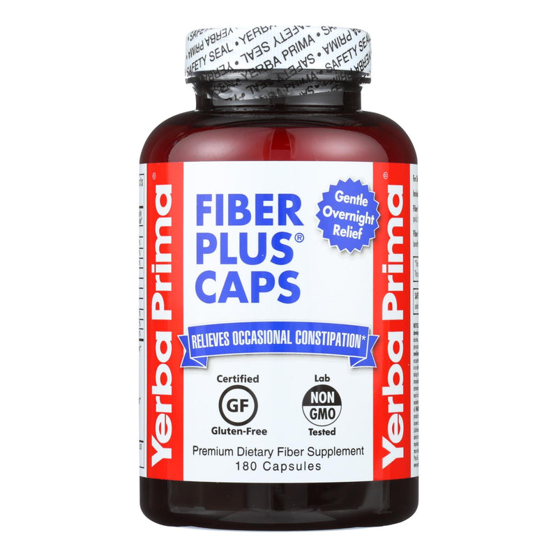 Yerba Prima Fiber Plus (Pack of 180 Capsules) - 625 mg - Cozy Farm 