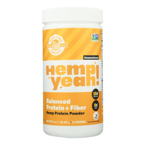 Manitoba Harvest Hemp Yeah! Balanced Protein + Fiber Powder - 16 Oz. - Cozy Farm 