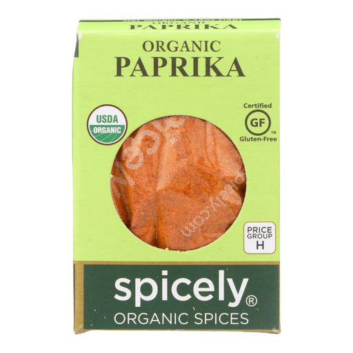 Spicely Organics Premium Organic Paprika, 0.45 Oz. (Pack of 6) - Cozy Farm 