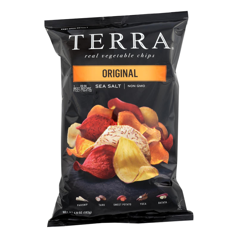 Terra Exotic Vegetable Chips, Original Flavor - Pack of 12 - 6.8 Oz. Each - Cozy Farm 