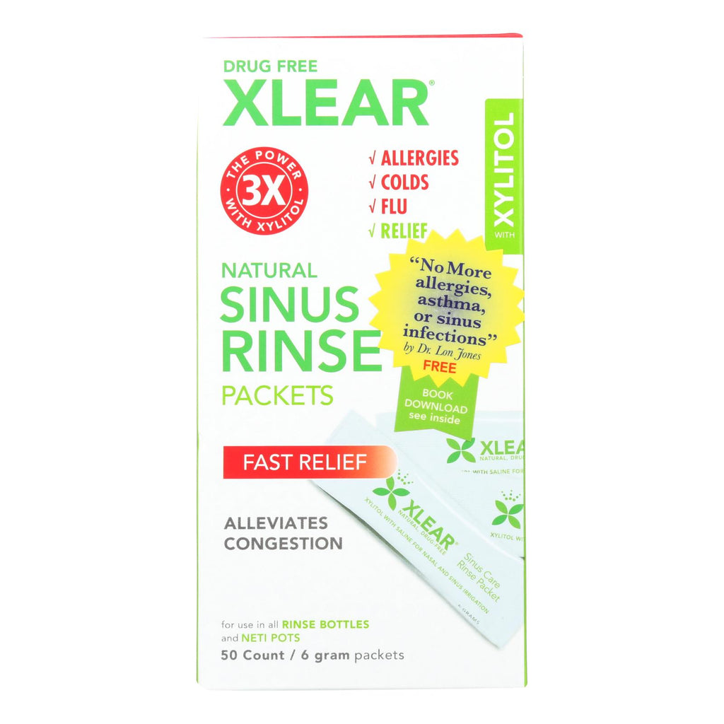 Xlear - Sinus Neti Refil Solution - 50 Ct - Cozy Farm 