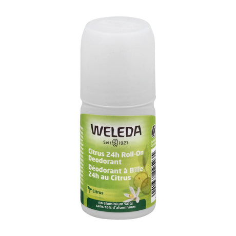 Weleda Natural Deodorant Roll-On with Citrus & Lemongrass Extract (1.7 Fl Oz) - Cozy Farm 