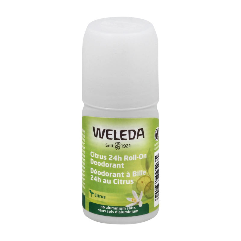 Weleda Natural Deodorant Roll-On with Citrus & Lemongrass Extract (1.7 Fl Oz) - Cozy Farm 
