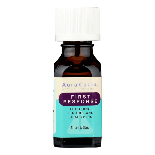 Aura Cacia First Response Essential Solution Oil (Pack of 6 - 0.5 Fl Oz) - Cozy Farm 