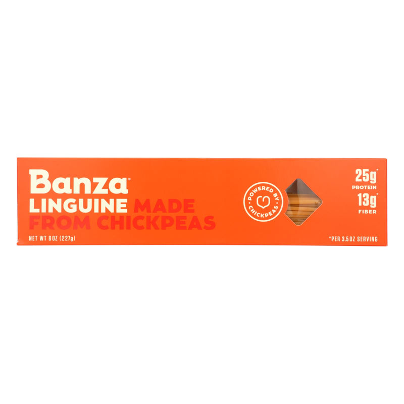 Banza Chickpea Pasta Linguine | Pack of 12 | 8 Oz. - Cozy Farm 