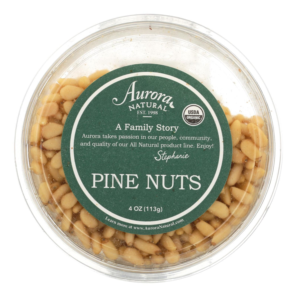 Organic Pine Nuts (Pack of 12) - 4 Oz. by Aurora Natural Products - Cozy Farm 