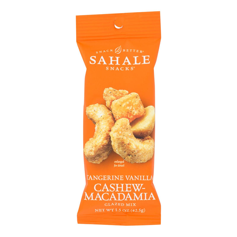 Sahale Snacks Tangerine-Vanilla Cashew Macadamia Glazed Mix (9-Pack, 1.5 Oz. Each) - Cozy Farm 