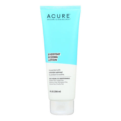 Acure Unscented Oatmeal Lotion, 8 Fl Oz: Gentle Relief for Eczema-Prone Skin - Cozy Farm 
