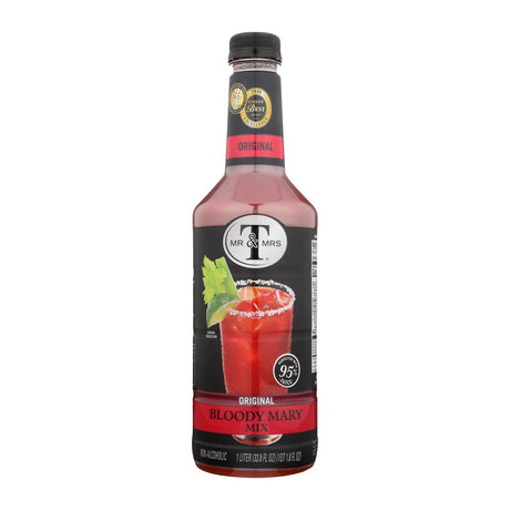 Mr. and Mrs. T's Bloody Mary Mix, 6 x 33.8 Fl Oz - Cozy Farm 