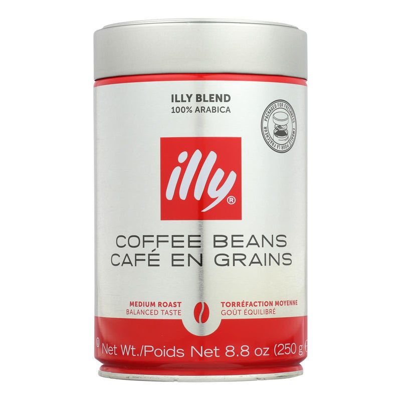 Illy Caffe Medium Roast Whole Bean Coffee 8.8 Oz Pack of 6 - Cozy Farm 