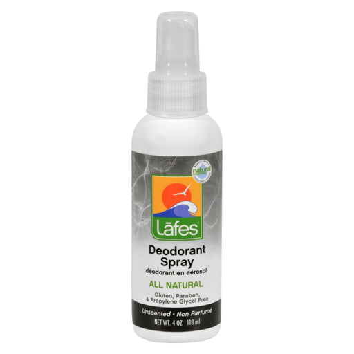 Lafe's Natural Body Care Deodorant Spray with Aloe (4 Fl Oz) - Cozy Farm 
