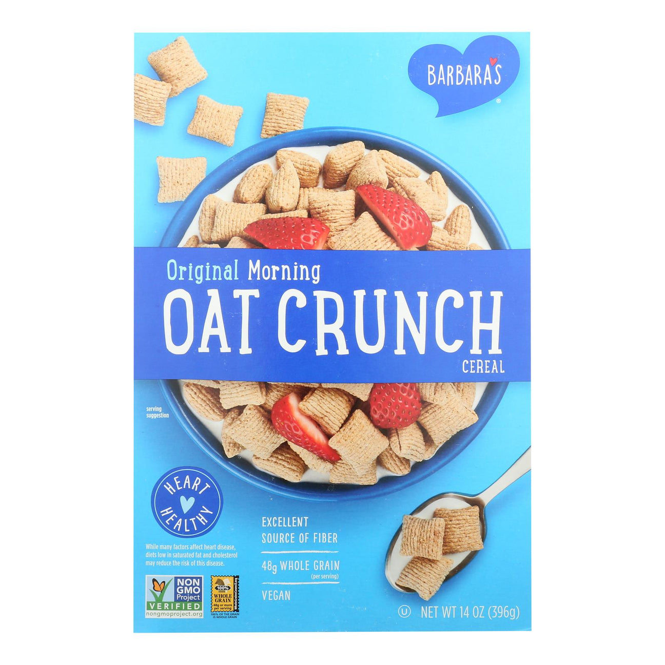 Barbara's Bakery Original Morning Oat Crunch Cereal (12-Pack, 14 Oz. Each) - Cozy Farm 