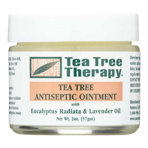 Tea Tree Therapy Antiseptic Ointment: Eucalyptus, Lavender, 2 Ounce - Cozy Farm 