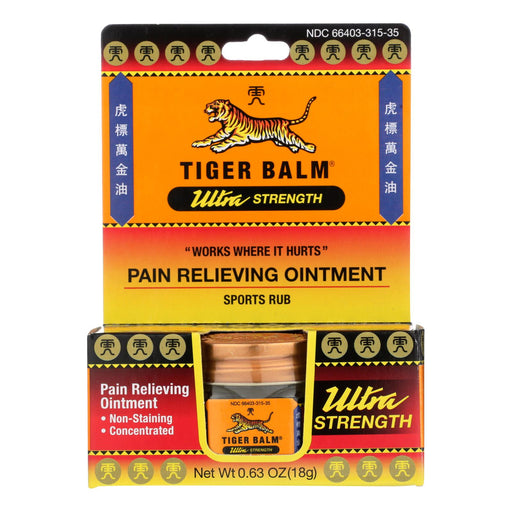 Tiger Balm Pain Relief Ointment - 0.63 Oz (Pack of 6) - Cozy Farm 