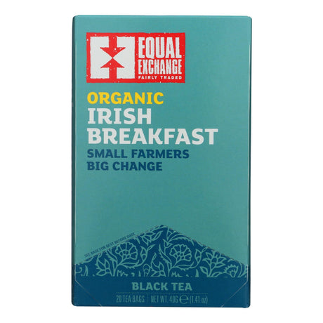 Equal Exchange Organic Irish Breakfast Loose Leaf Tea, Pack of 6, 20 Bag Box - Cozy Farm 