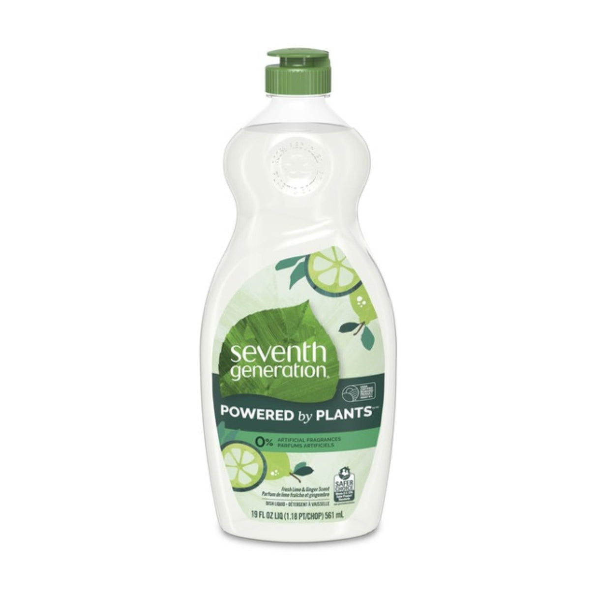Seventh Generation Lime Ginger Dish Soap (Pack of 6 - 19 fl oz) - Cozy Farm 