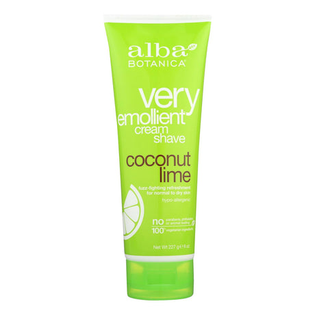 Alba Botanica Coconut Lime Moisturizing Cream Shave - Cozy Farm 