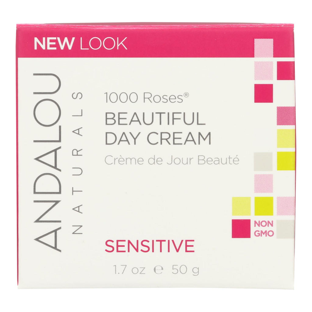 Andalou Naturals Beautiful Day Cream  - 1000 Roses - 1.7 Oz. - Cozy Farm 